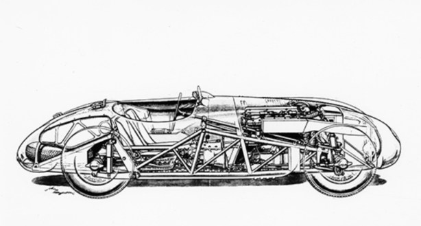 jag c cutaway