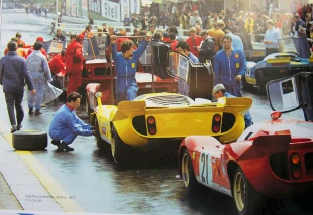Spa 1000 Km 1970 pits