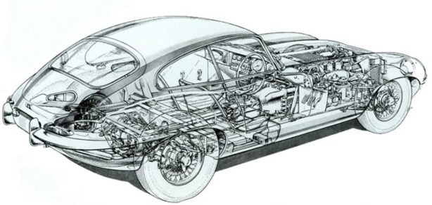jag coupe cutaway