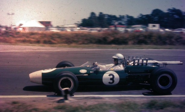 Denny Hulme, Brabham BT22 Repco, 1967 NZ Tasman, Levin