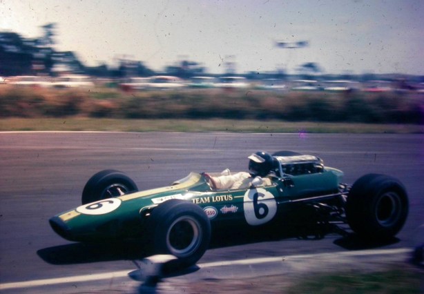 Jim Clark, Lotus 33 Climax, NZ Tasman, Levin 1967