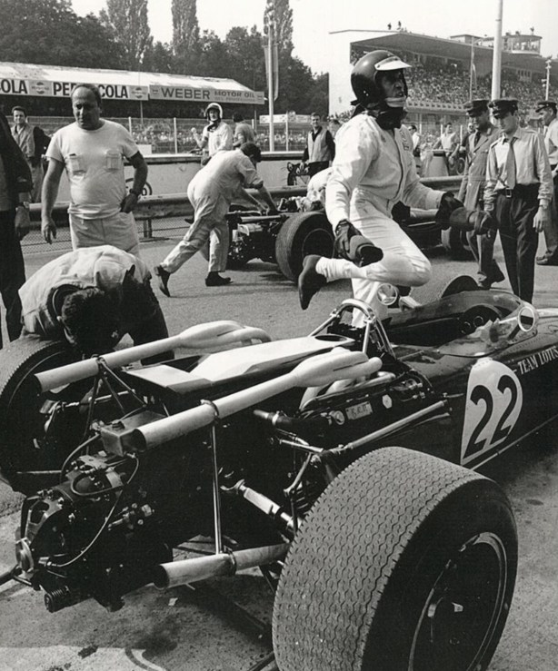 Jim Clark Lotus 43 BRM Monza 1966