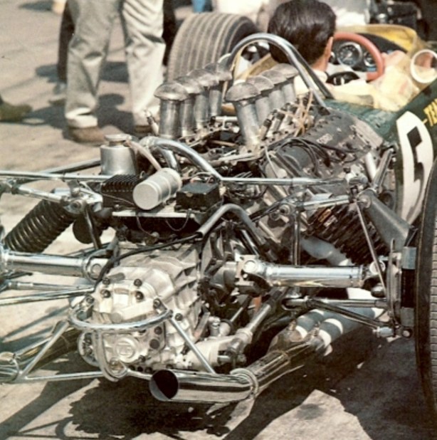 Lotus 49 Ford rear, Clark Dutch GP 1967