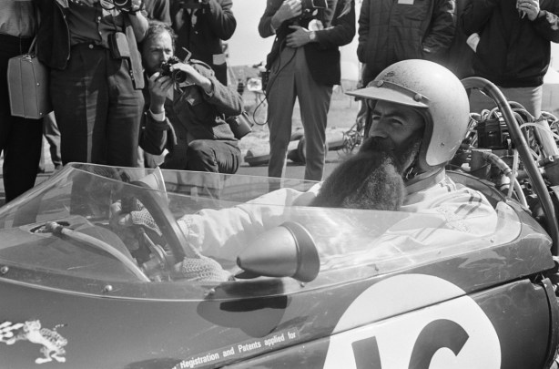 Brabham with beard Dutch GP 1966