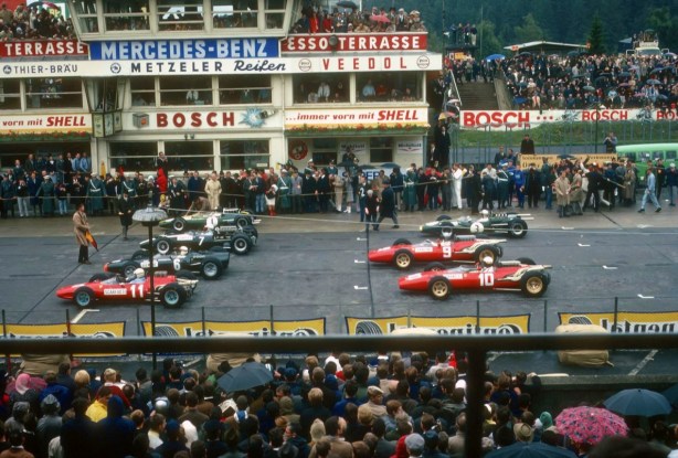 German GP grid 1966