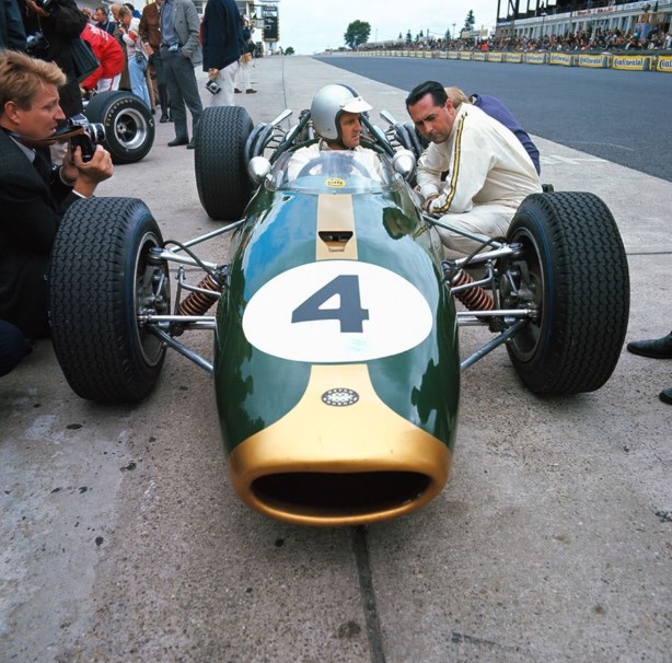 Jack Brabham and Denny Hulme, German GP 1966
