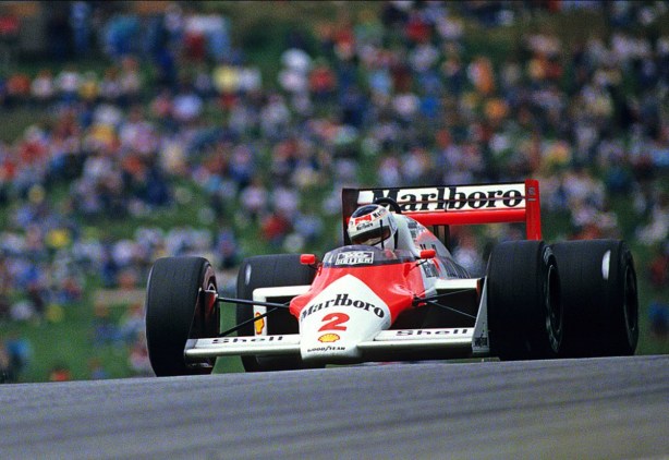 Johannson Austrian GP 1987 McLaren MP4 3 Honda