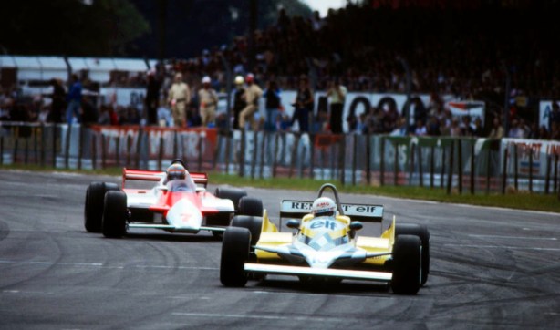 British GP Arnoux and Watson 1981