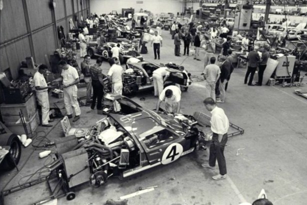 Le Mans 1966 Ford prep