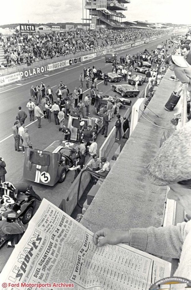LeMans 1966 grid forming