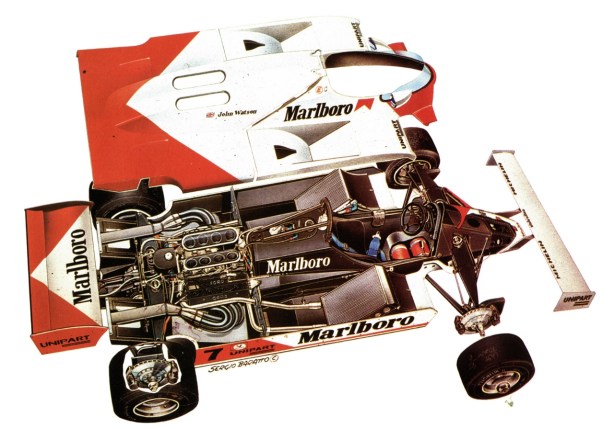 McLaren MP4 cutaway