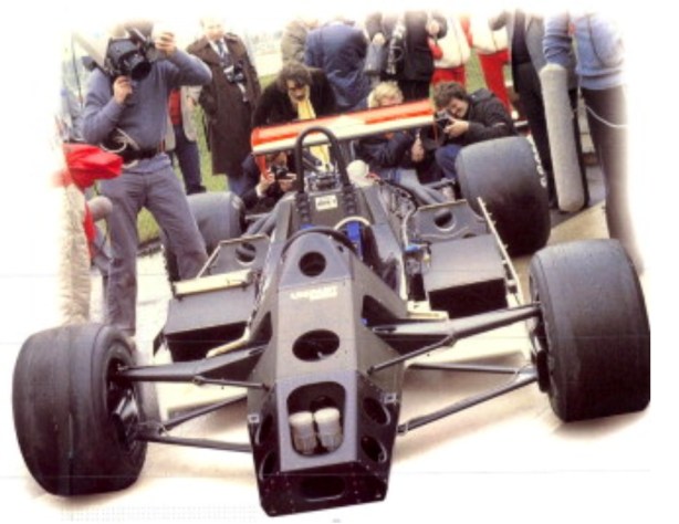 MP4 monocoque launch