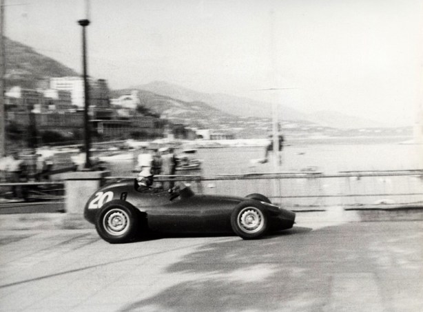 Ron Flockhart BRM P25 Monaco 1959