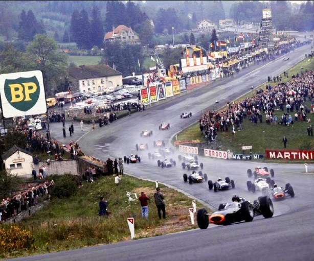 Spa 1965 Belgian GP start