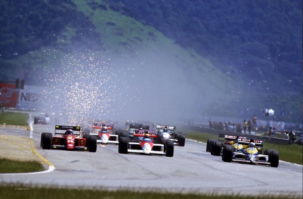 1989 brazilian gp start