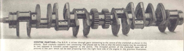 BRM V16 crank