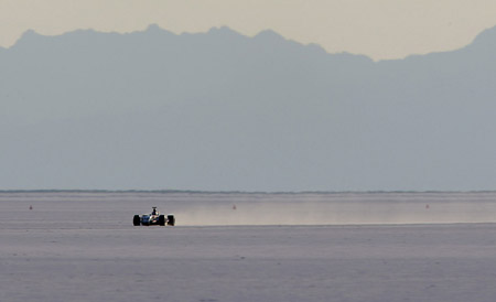 17th July 2006 Bonneville 400. Day 1. Formula 1 land speed record attempt on the Bonneville Salt Flats, Utah. USA Images copyright free.