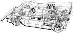 Miniature March Chevrolet #77 CAN AM 1970 – CRDM Marmande – Échelle 1/43