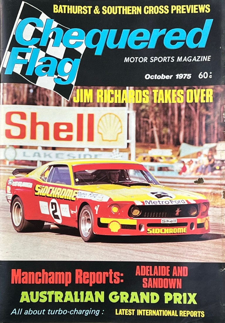 Jim Ritcher Falcons Jim Richards’ Boss Mustang 351 and Ford Falcon GT 351 Hardtop ...