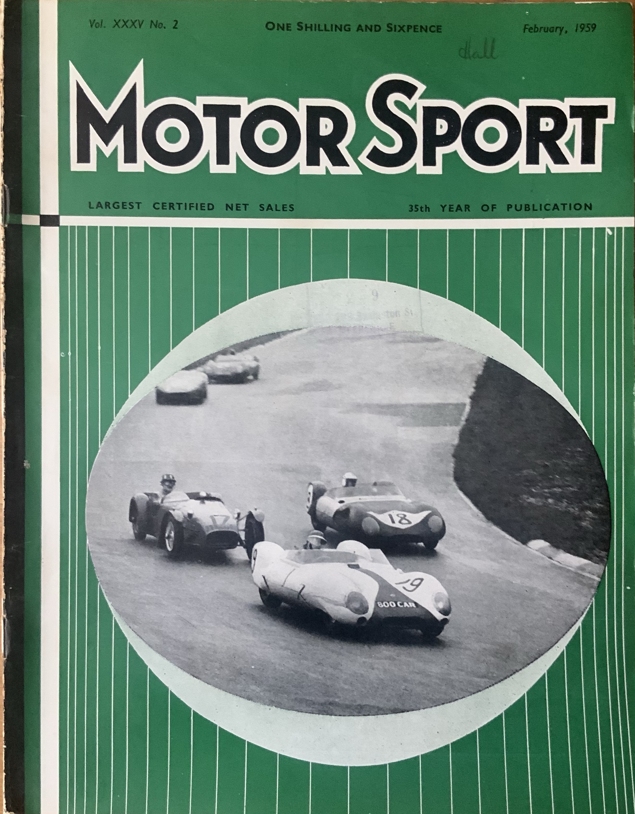 The Trend of Racing-Car Design in 1957-58, Denis Jenkinson