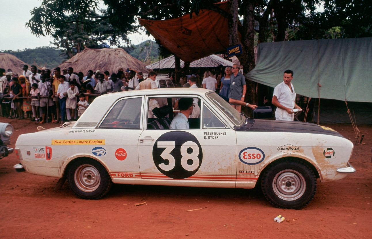 East African Safari Ford Cortina 1967