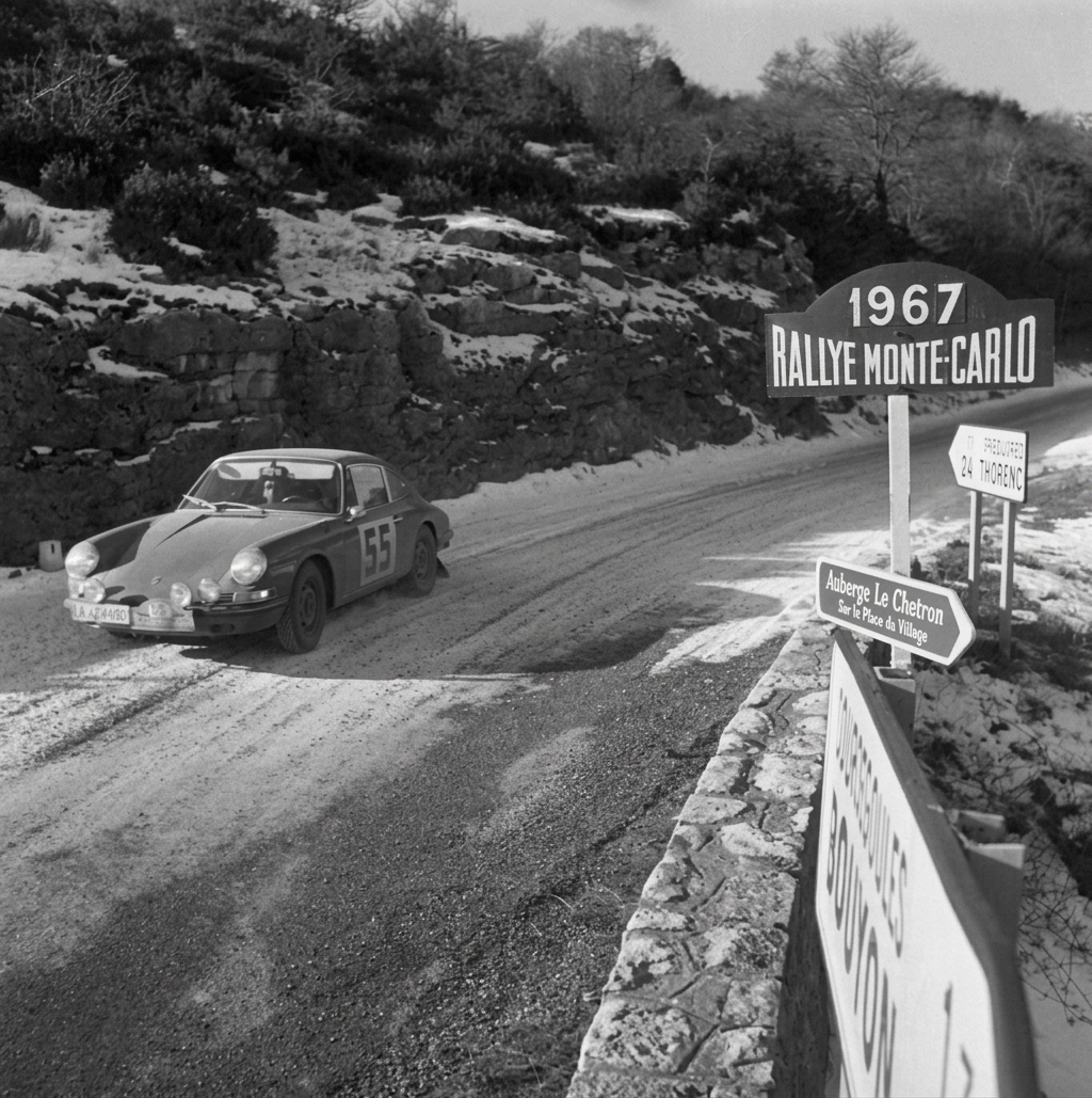 Monte 1967 DBenz WBrendel Porsche 911S